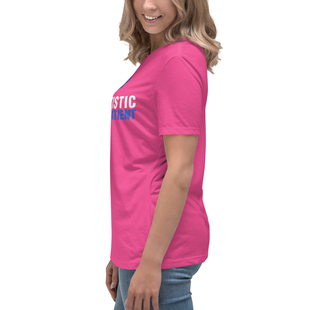 Autism Awareness Women's Relaxed T-Shirt Please Be Patient - Image 27