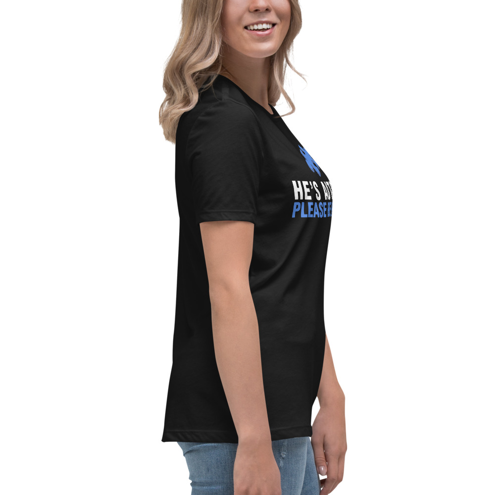 Autism Awareness Women's Relaxed T-Shirt Please Be Patient - Image 9