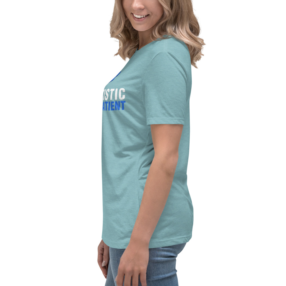 Autism Awareness Women's Relaxed T-Shirt Please Be Patient - Image 32