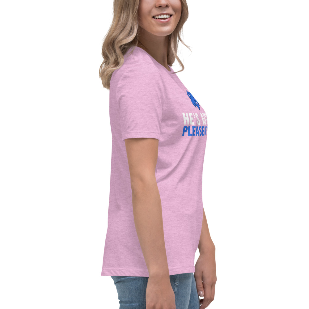 Autism Awareness Women's Relaxed T-Shirt Please Be Patient - Image 39