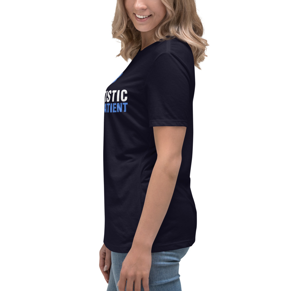 Autism Awareness Women's Relaxed T-Shirt Please Be Patient - Image 3