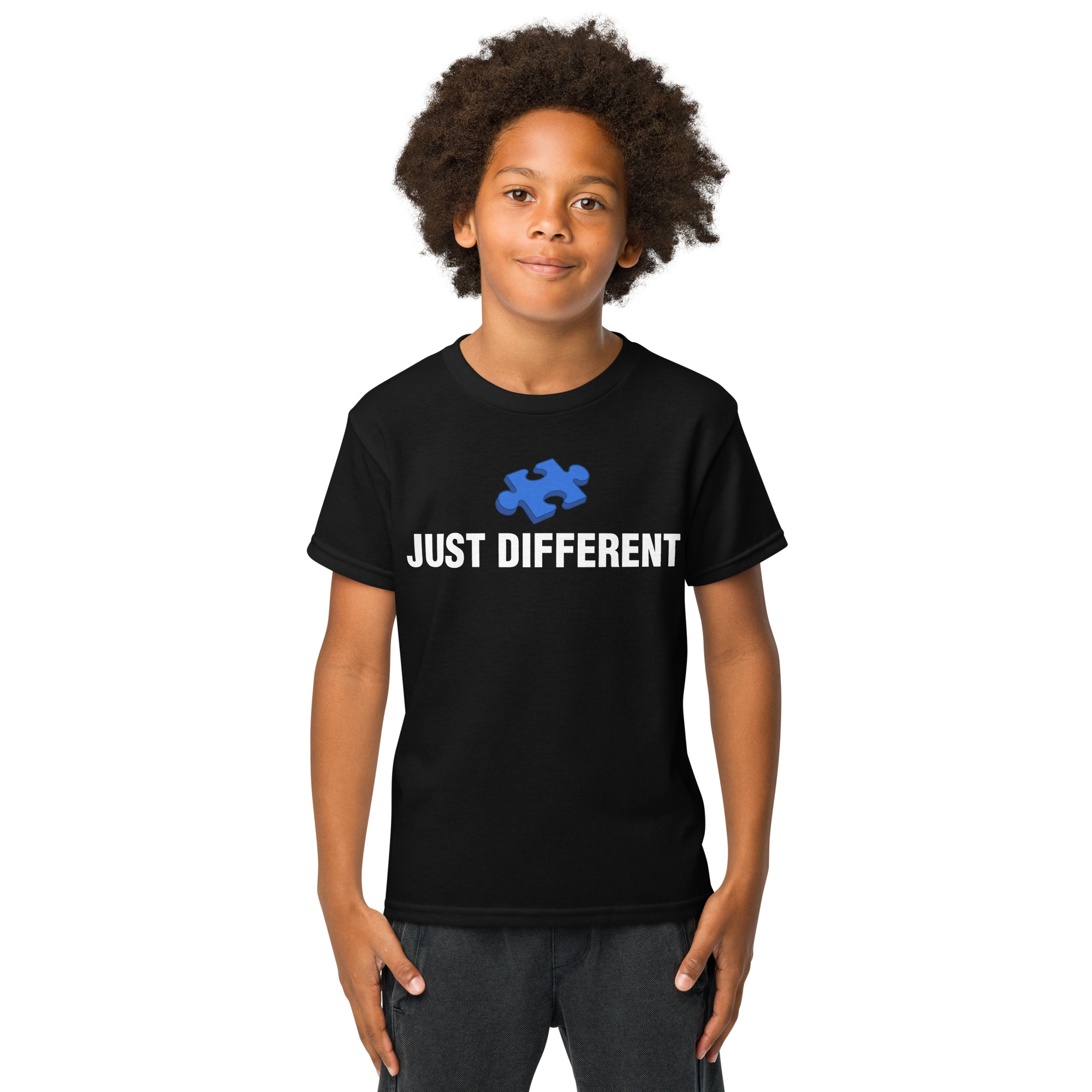 Salsation ASYMMETRIC T-SHIRT 未使用　　　XS Autism Awareness T-Shirt - Just Different - Swell Pals MFG Co