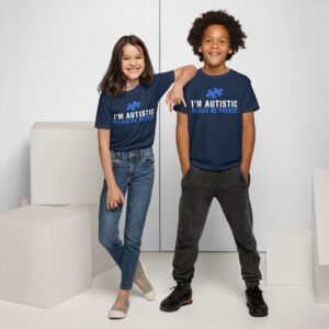 Autism Awareness Kids’ T-Shirt – Please Be Patient