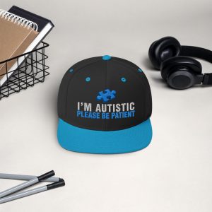Autism Awareness Snapback Hat – Please Be Patient